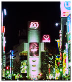 渋谷の街画像
